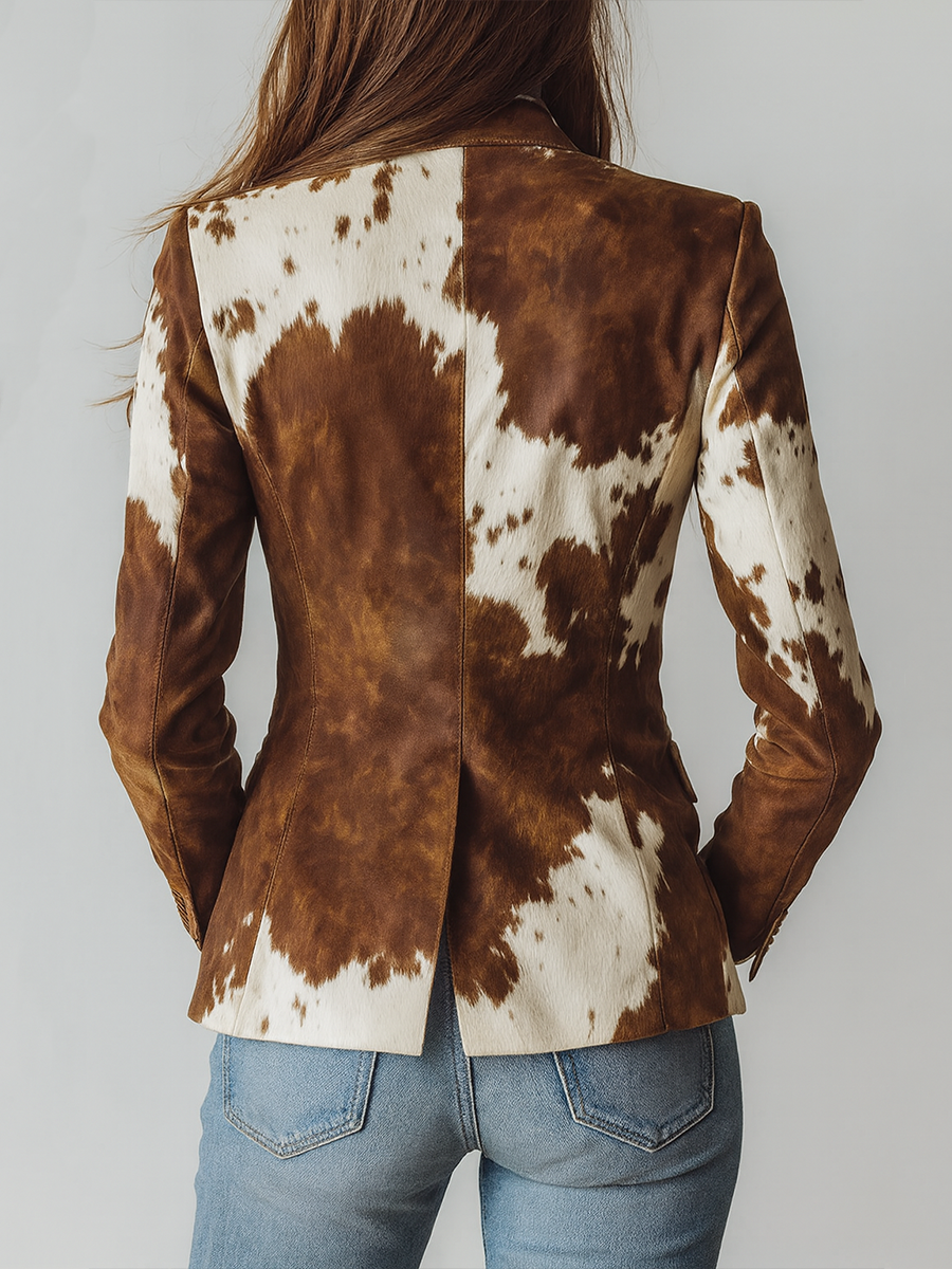 Blazer Lola — Estampado Vaca