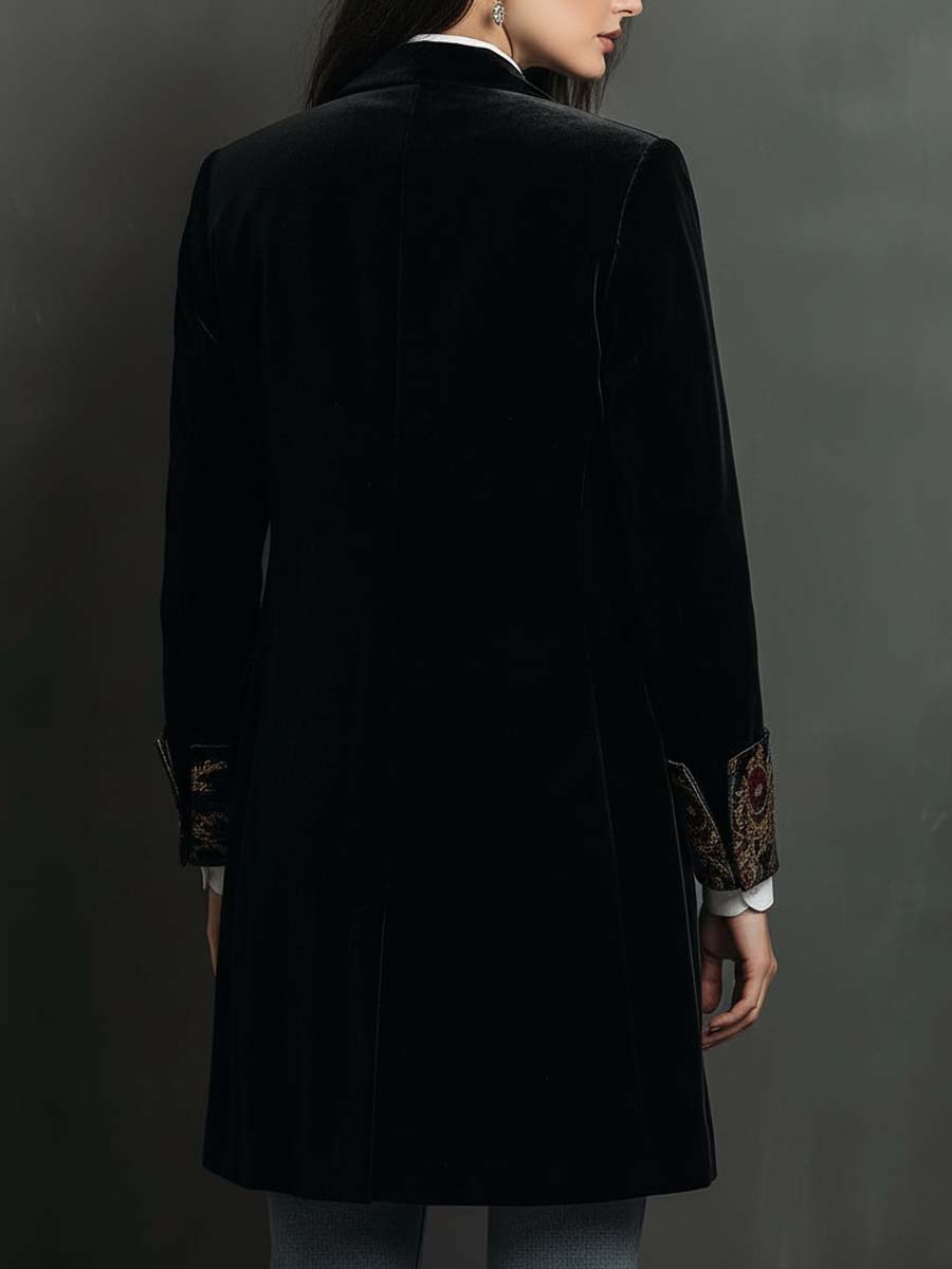 Blazer Leonor — Barroco Negro
