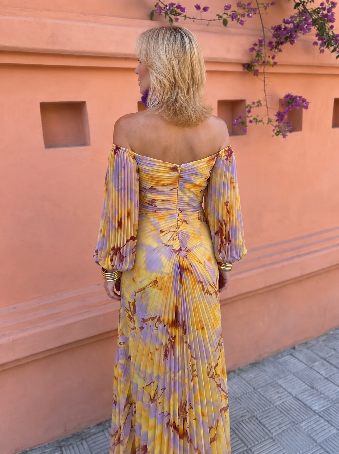 Greta Vestido Largo Floral