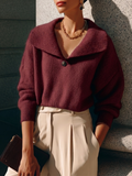 Jersey Alessandra — Cuello Solapa