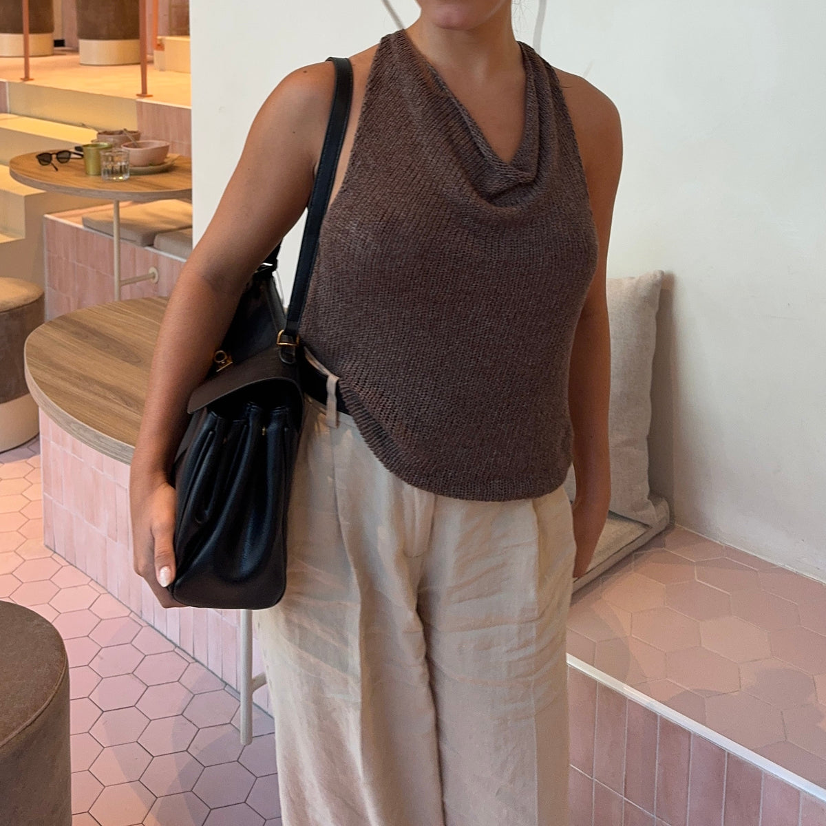 Bolso Livia Vintage — Negro