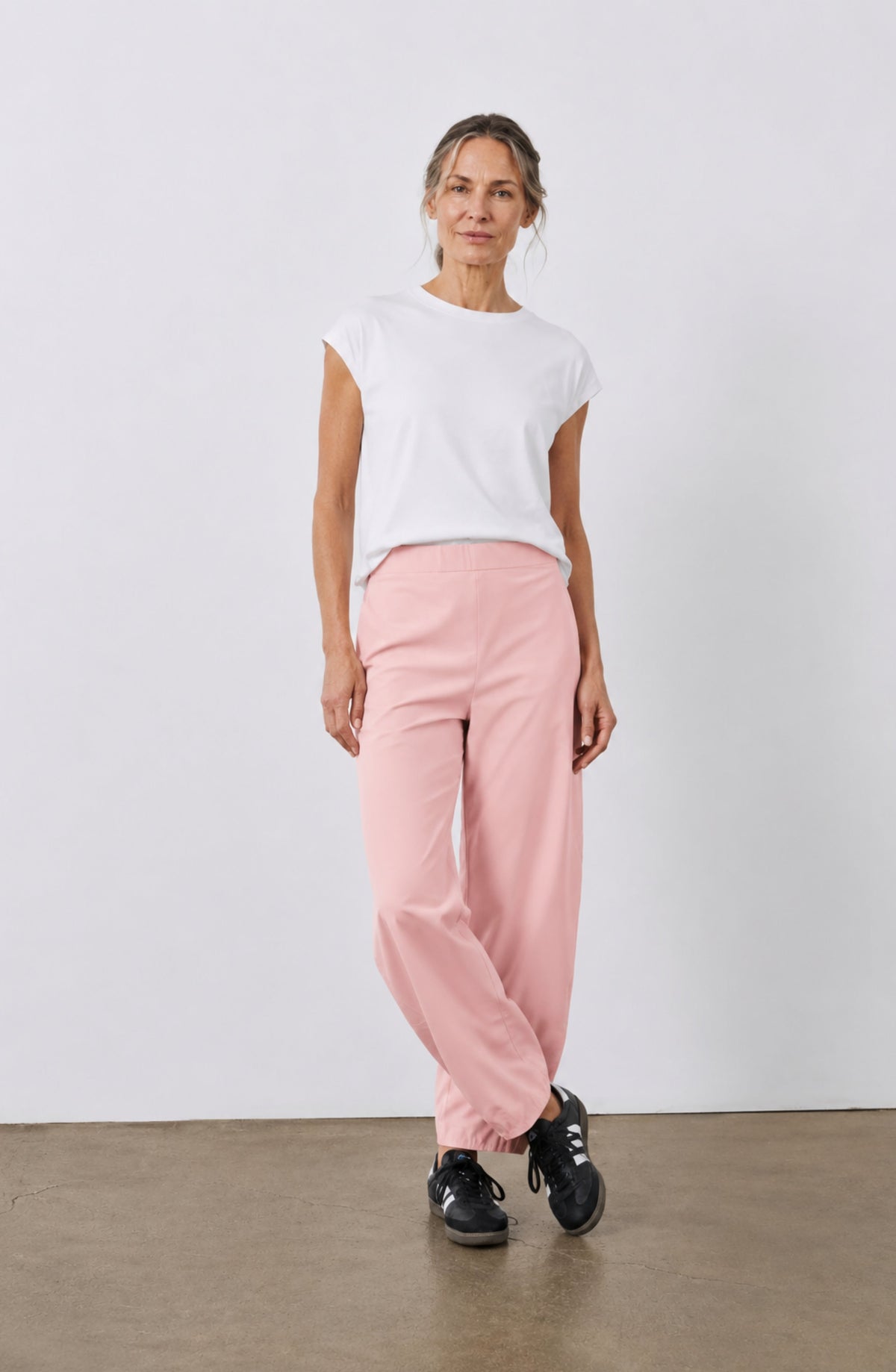 Pantalón Bruna — Barrel fit de cintura alta