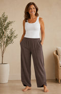 Pantalón Élise — Barrel Fluido de Cintura Elástica