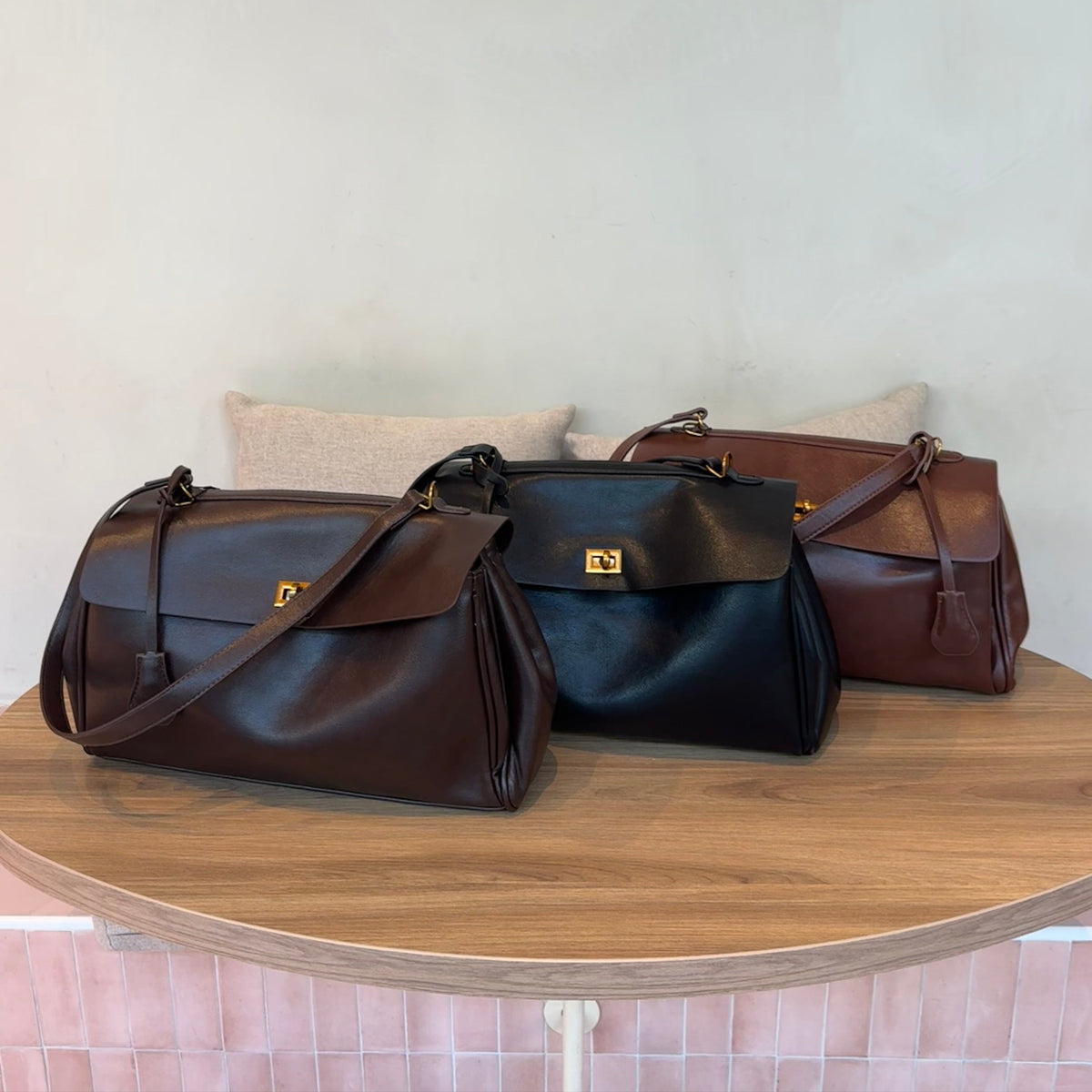 Bolso Livia Vintage — Negro