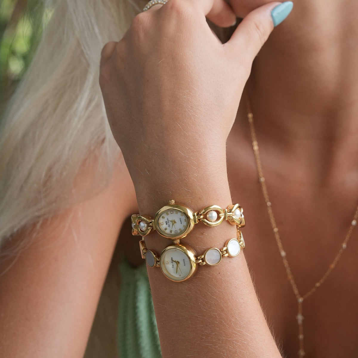 Reloj Celina — Esfera Perlada