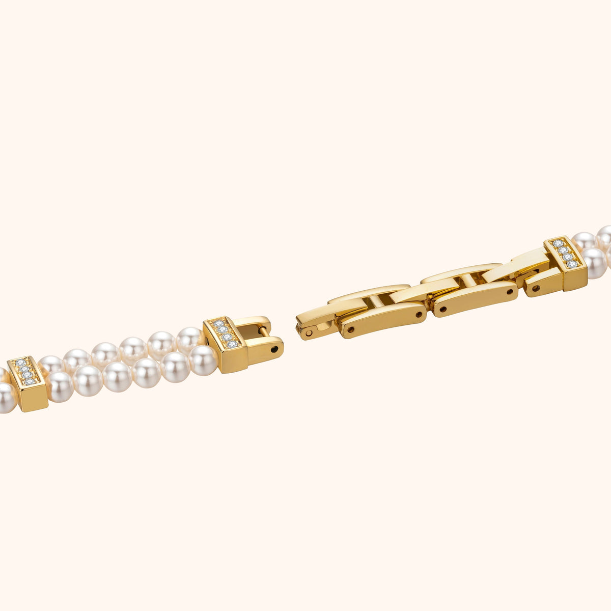 Reloj Noelia — Pulsera de Perlas