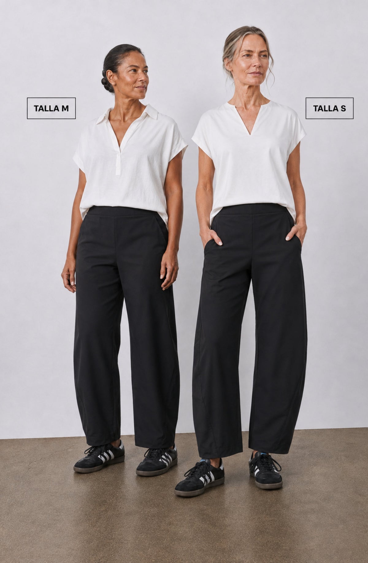Pantalón Bruna — Barrel fit de cintura alta