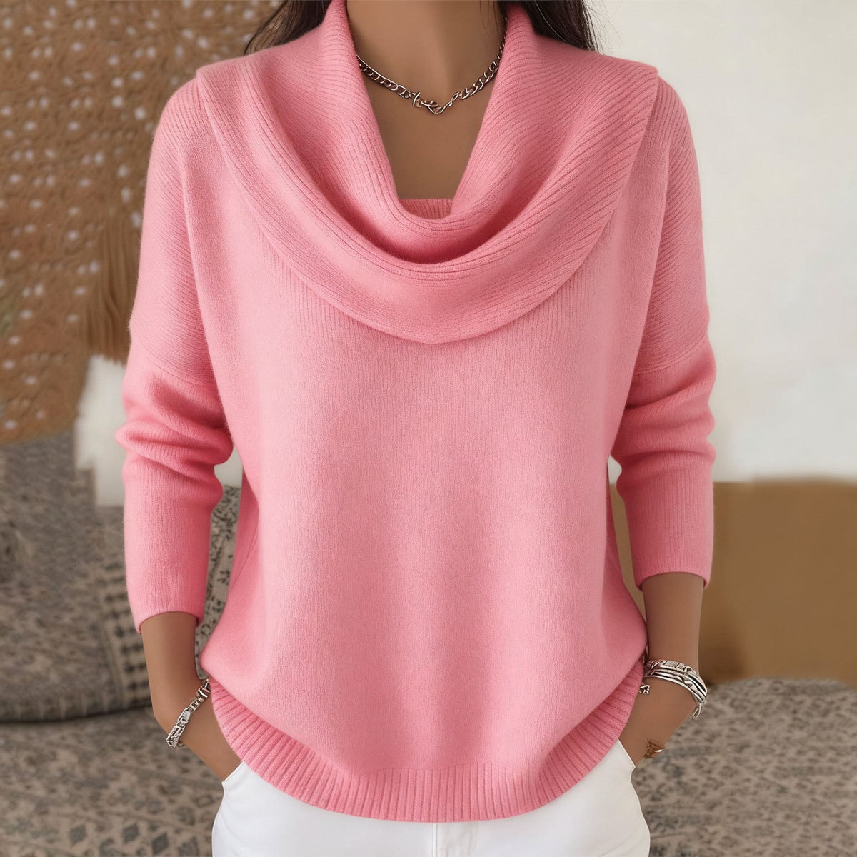 Jersey Iole — Cuello Drapeado