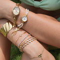 Reloj Noelia — Pulsera de Perlas