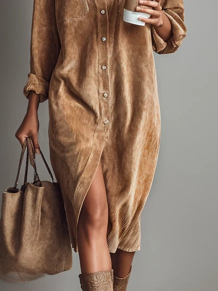 Vestido Rosario — Midi Amplio con Bolsillos