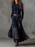 Vestido Livia — Maxi Bohemio con Cinturón