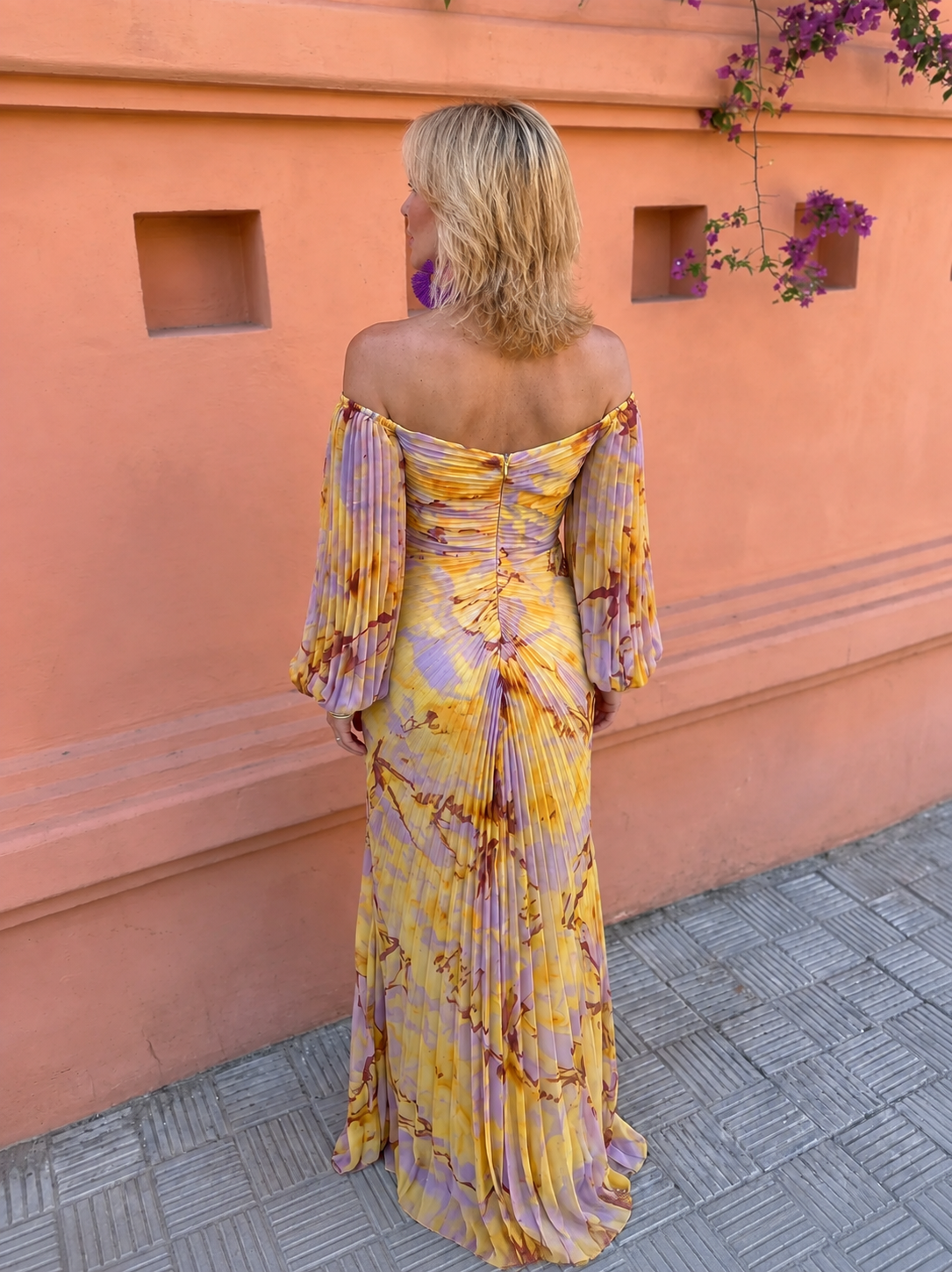 Greta Vestido Largo Floral