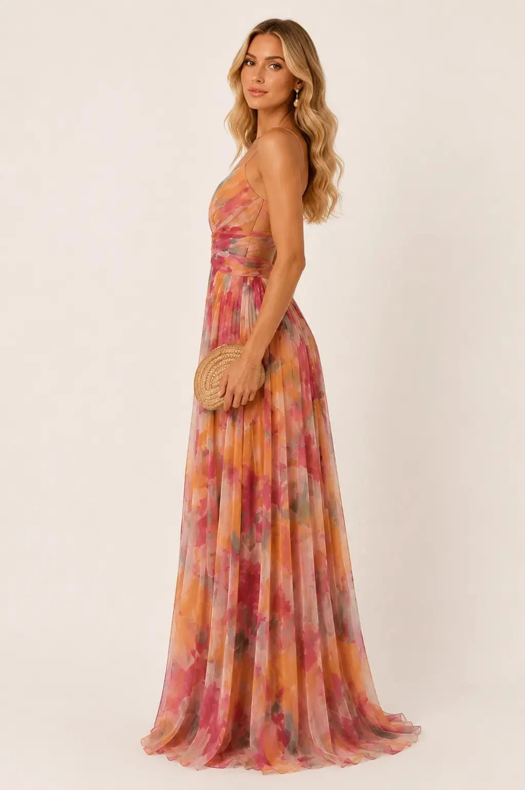 Gisela Vestido Maxi Floral
