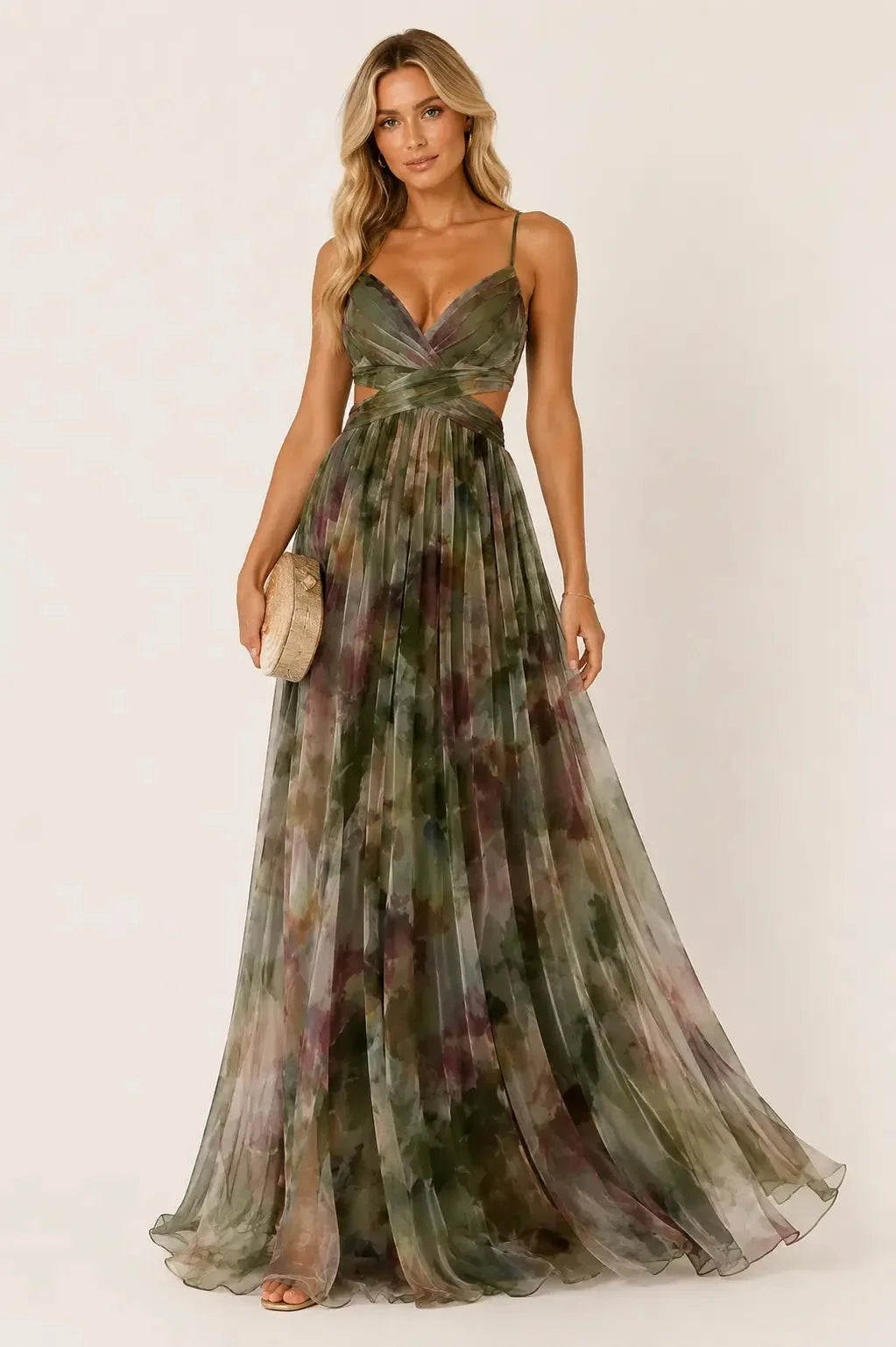 Gisela Vestido Maxi Floral