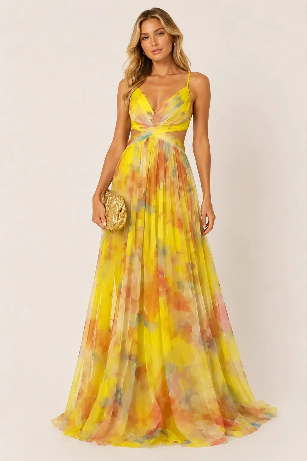 Gisela Vestido Maxi Floral