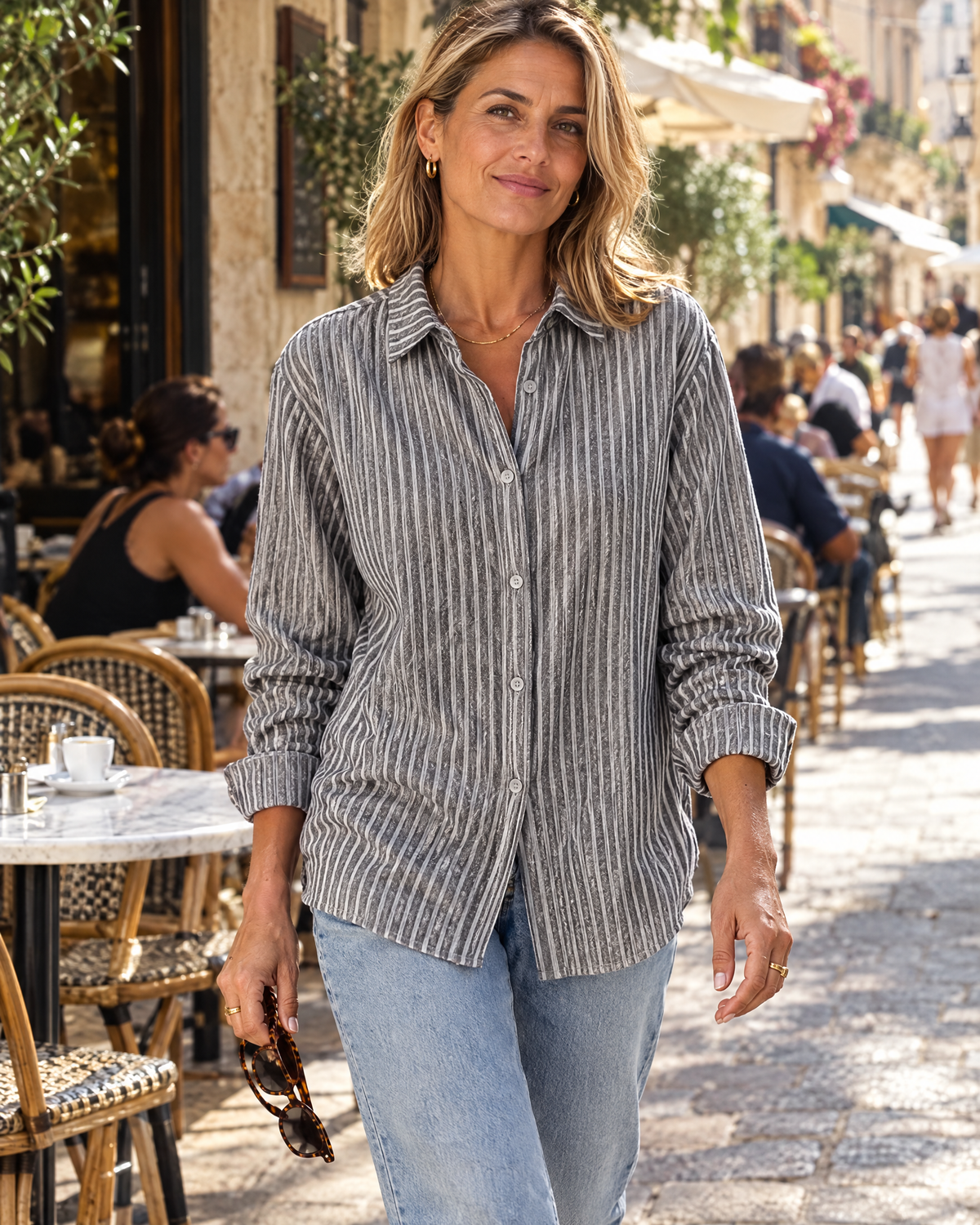 Camisa Ginevra Gris