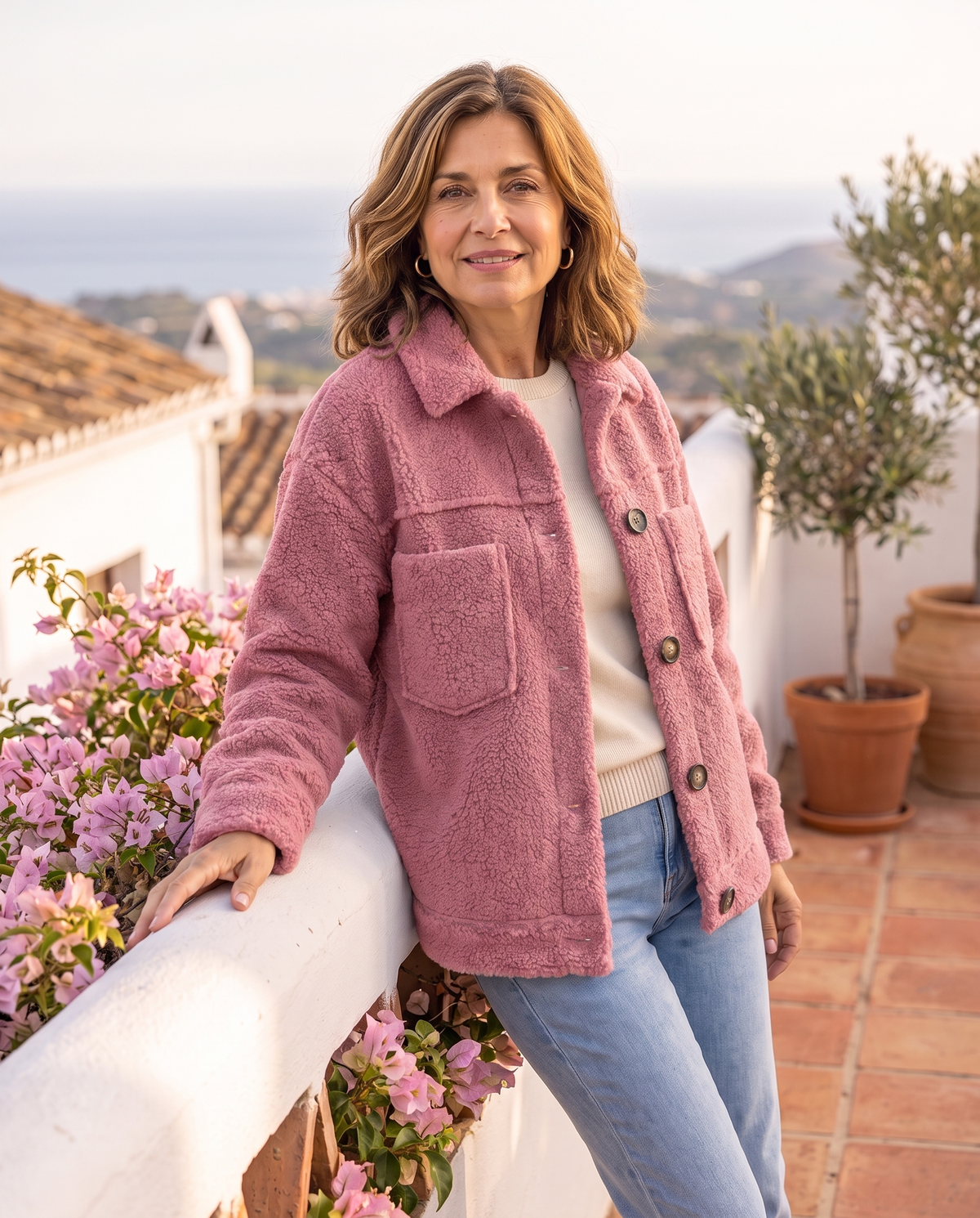 Chaqueta Olimpia Rosa