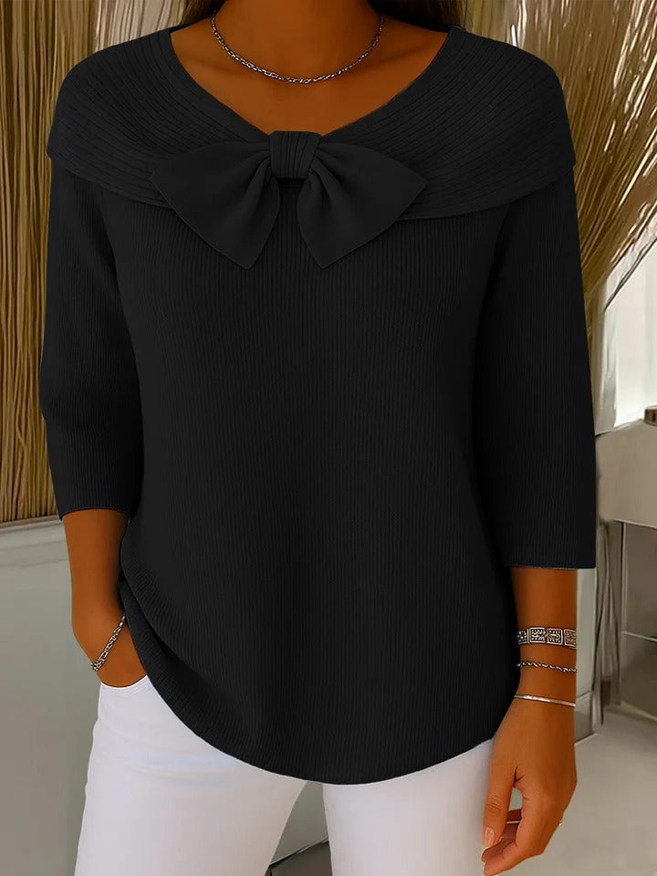 Jersey Teresina — Cuello con Lazo