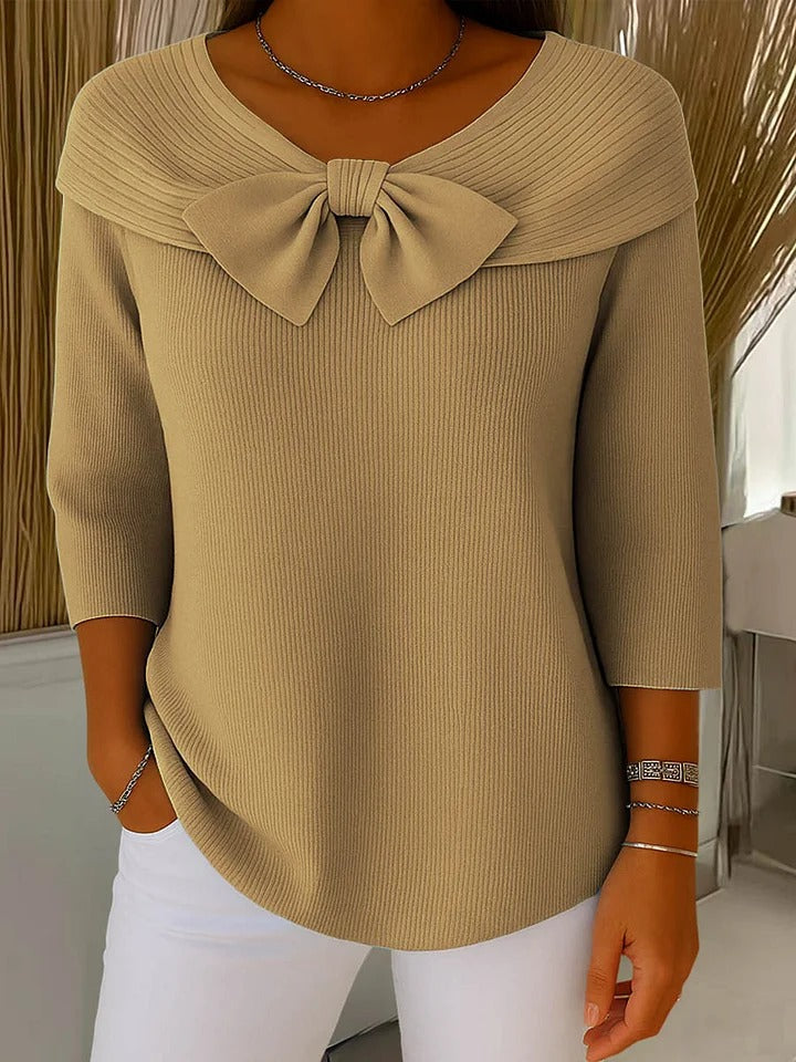 Jersey Teresina — Cuello con Lazo