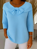 Jersey Teresina — Cuello con Lazo