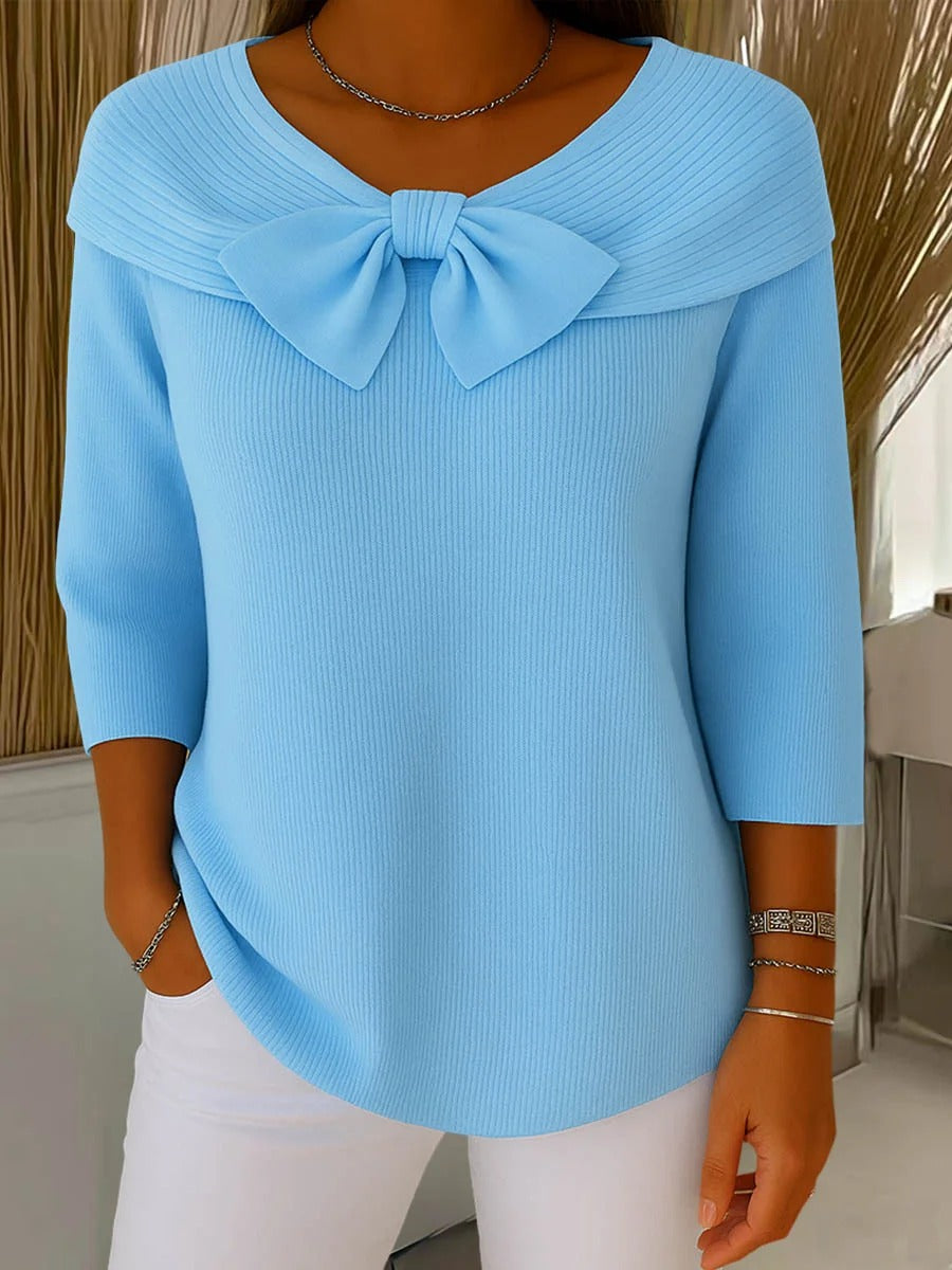 Jersey Teresina — Cuello con Lazo